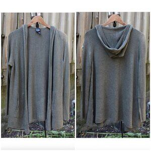 Eileen Fisher - Cozy Viscose Stretch Hooded Cardigan, PS Vanity size - fits M L